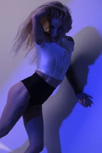 Jackie_Swann Adidas harbass hah Poz ă 2