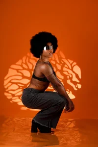 YourDreamReal Afro Top صورة واحدة|YourDreamReal Afro Top صورتان|YourDreamReal Afro Top  3 صور|YourDreamReal Afro Top  3 صورة