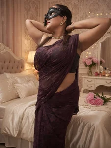 Sanvi-Queen Sanvi in Saree  3টি ছবি
