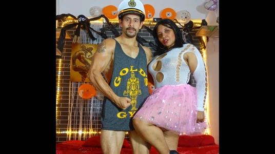 alessandro27yleonora pareja sexy en Halloween 2025 Pic 6