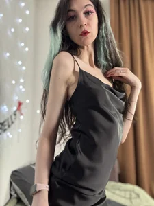 AfinaSweet Black Dress 👗 사진 2