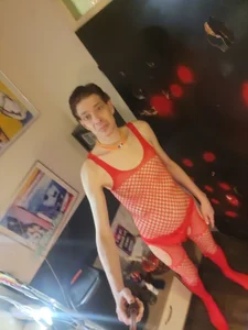 Sletjeray@xh red lingerie Foto 6