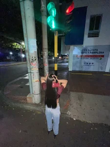 stopping traffic 👄🚦 de AmberCollens Foto