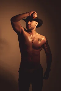 JeanColleman HORNY COW BOY Gambar