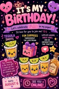 it's my birthday ❤️🎤🍻 de Anne-dolly Foto