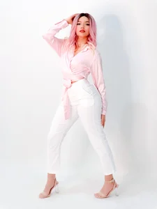 NaomiSainz Cute Pink Girl 사진 4