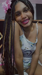 Ebony_beautifull flowers in my hair Billede 2