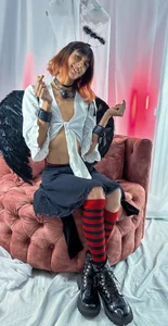 goth_minerva A fallen angel that meets fantasies 🖤 Pic 2