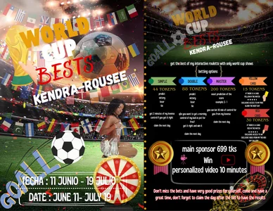 Kendra-Rousee Worrld Cup 2026 🏆⚽ Kuva