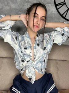 MarcelinaMei beauty in a robe Foto 5