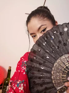 PaulinaBelushi of my best moments on the webcam (dinner with a very very special user that I love very much) thanks Foto