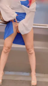 jisu820 식사하러 가서 야외 노출^^ 사진