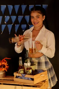 violett_lo i love oktoberfest Foto