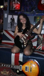 Haanita sexy photos in a bar 🖤 Pic