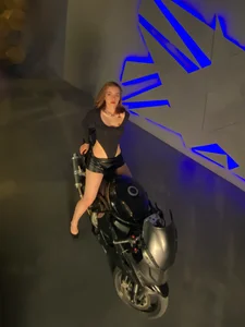 ElzaBlis The leather squeaks, the engine warms up... and so do I 🔥 Pic