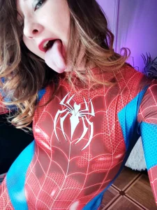 VikaCherry Let's do good deeds together with Spider-Girl Pic 7