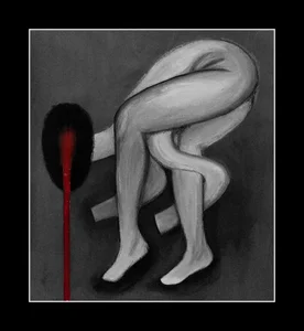 Luana_fiore My hands do magic 👩‍🎨🖤 Gambar 5