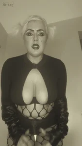 GoddessAlimony: BLACK & WHITE HUMILIATION: PIGTAILS, PLIMSOLLS, AND POWER ( 6 фото)