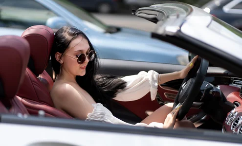 HotBustyBabeX My new car Pic 4