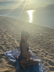 SexySweetSlim IN HER BLUE SWIMSUIT 💞 圖片
