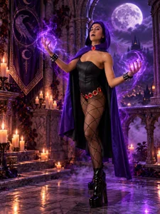 Violet_rousse7 💜🔮 Raven: Mistress of Dark Magic 🖤 Pic 6