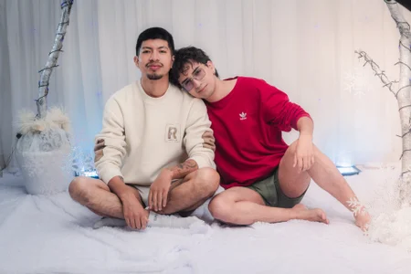 AxelAndJeremy2のsexy christmasの 4枚の写真