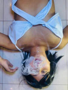 SamanthaFox_8 smoke came in Pic 5