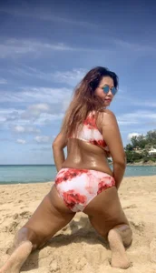 ANNA-ANASTASIA Orange bikini Foto 5