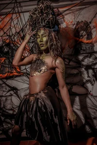 Scarlett_Hot5 Hallowen Sexy villain Foto 3