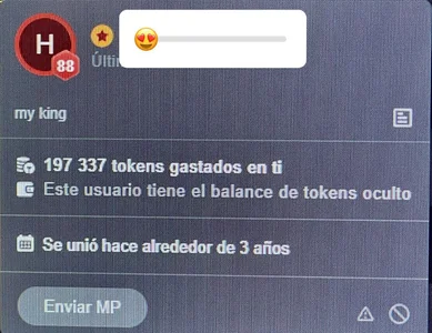 nicky_saenzz MY KING 👑 - USER WHO GAVE ME MORE TOKENS 💙 Pic