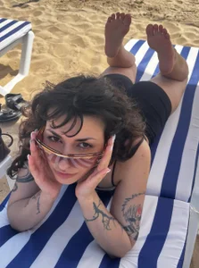 AngelaCox Beach Sex fotek 1