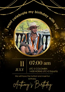 Anthony-Martin My birthday 사진