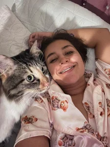 my cat and I de Lady_Rey  3 Imagens