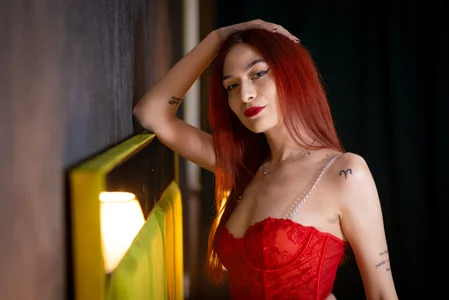 KloeyAdams Red hot, wild thoughts—are you ready for the ride? 😈 Pic 7