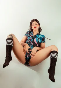 LanaKyutt blue pijama uwu Pic 2