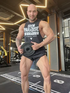 RikAdlerr Gym Fan Poză 4