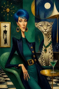 The Eccentrics: A Mid-Century Artist Series de Jujutopia  2 photos