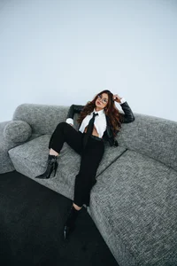 LeaThompson 🖤Black & White, Elegant Lea🤍 Εικόνα 9