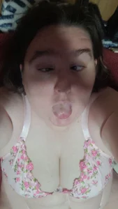 chubbydevil22pink lingerie set Bild 5