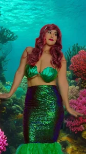 Zdjęcia Saorii_kiido Cosplay Ariel the Little Mermaid🫧🧜‍♀️🫧:  5