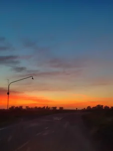 The sky in Argentina