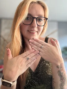 short_sweetpeaのFresh set nailsの枚の写真