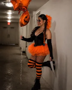 aly_n_sebas Trick or Treat Gambar