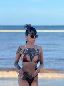 AlissaPeachx A day in the beach with me Pic 8