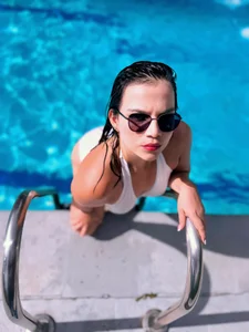CrazyAnastasia Hot day at the pool 💦💦💦 Pic 3