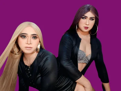 Incredible_Shemale with my fucktoy slave Pic 3