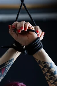 Tied and Blindfolded 4 free de MelanieDeep  5 Imagens