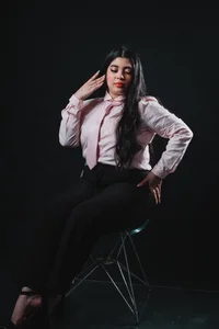 AgathaLynx my beautiful portrait🖤 Pic 2