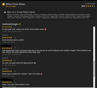 AlessiaAura 5* reviews of private + c2c shows -> read it + invite me / les meine Bewertungen + lad mich ein  9. fénykép