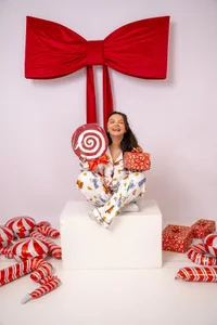 CelesteBailey My fav outfit if i can choose? Pijamasss🥰🎁🎁🎁 Foto 3